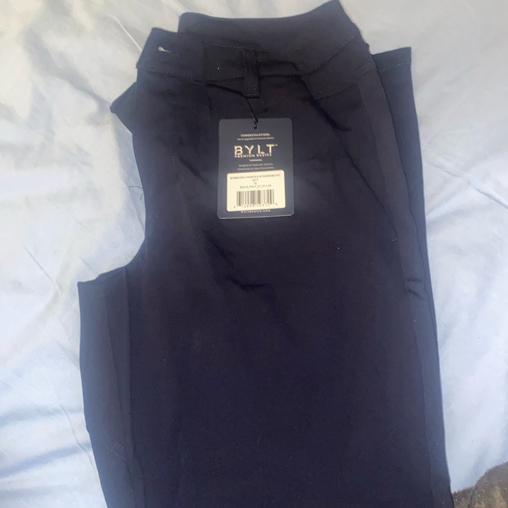 Bylt everyday pant standard fit Navy 32
